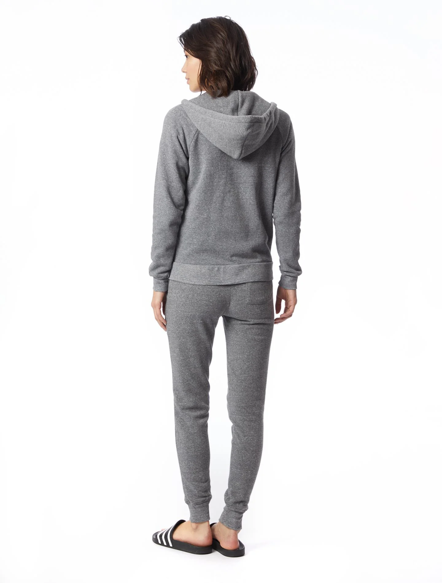 Knockout Eco-Fleece Joggers (Grey) - Image 3