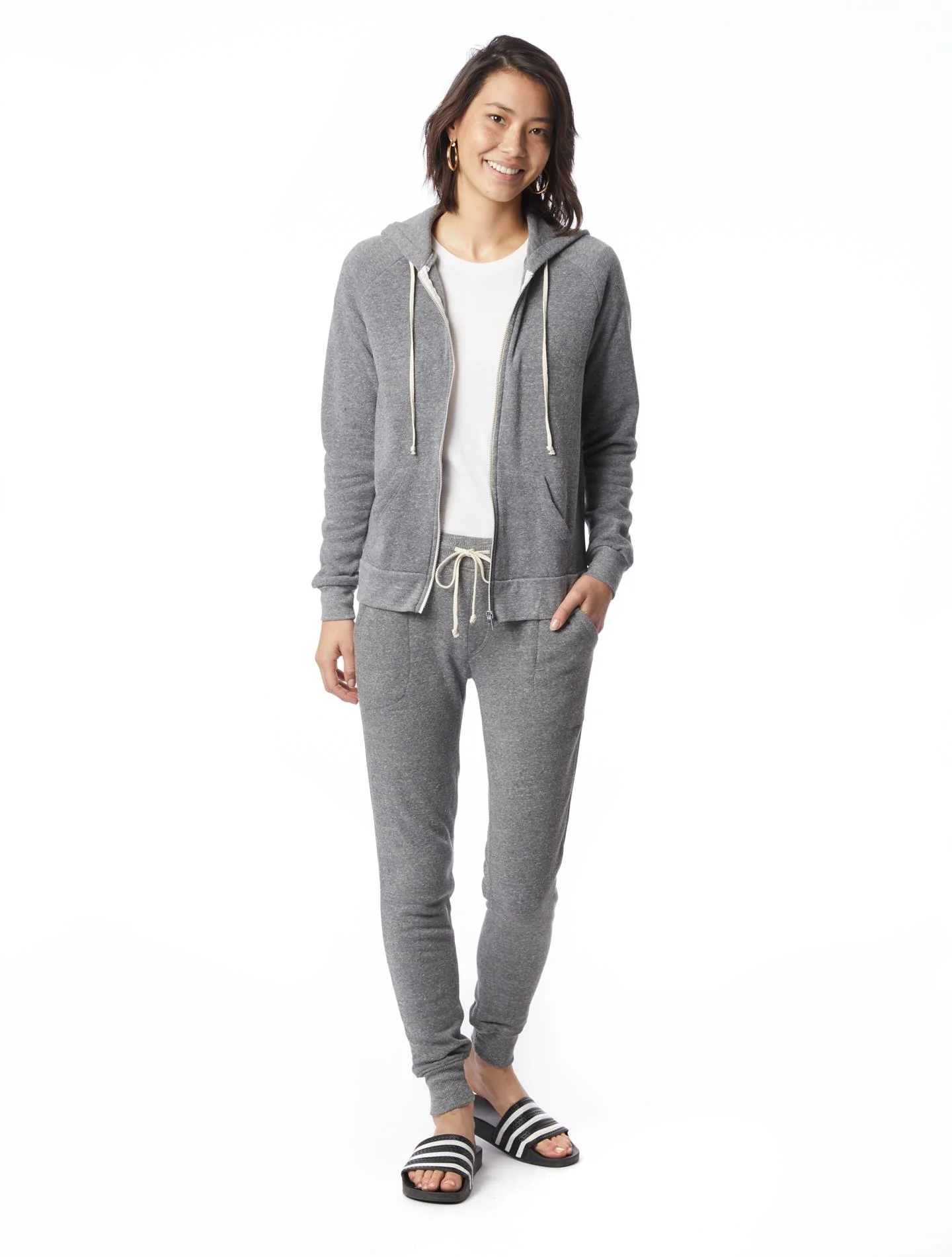 Knockout Eco-Fleece Joggers (Grey) - Image 4