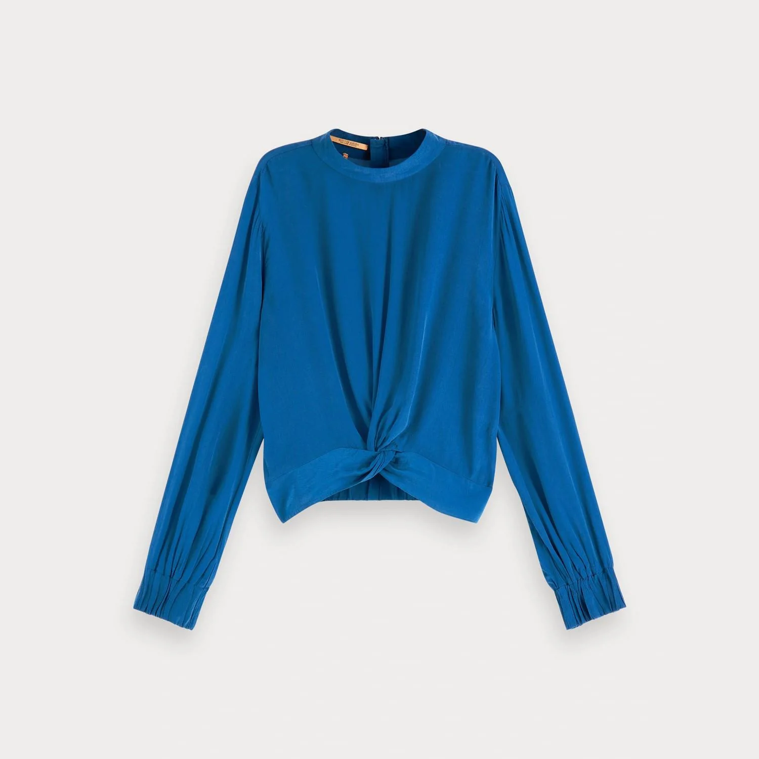 Knot Front Top (Lagoon Blue) - Image 4