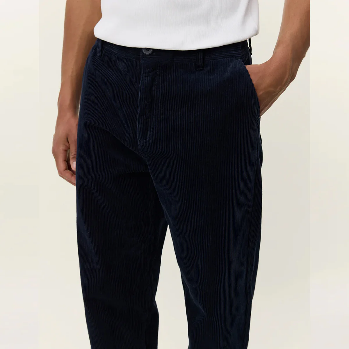 Kody Corduroy Pants (Dark Navy) - Image 4