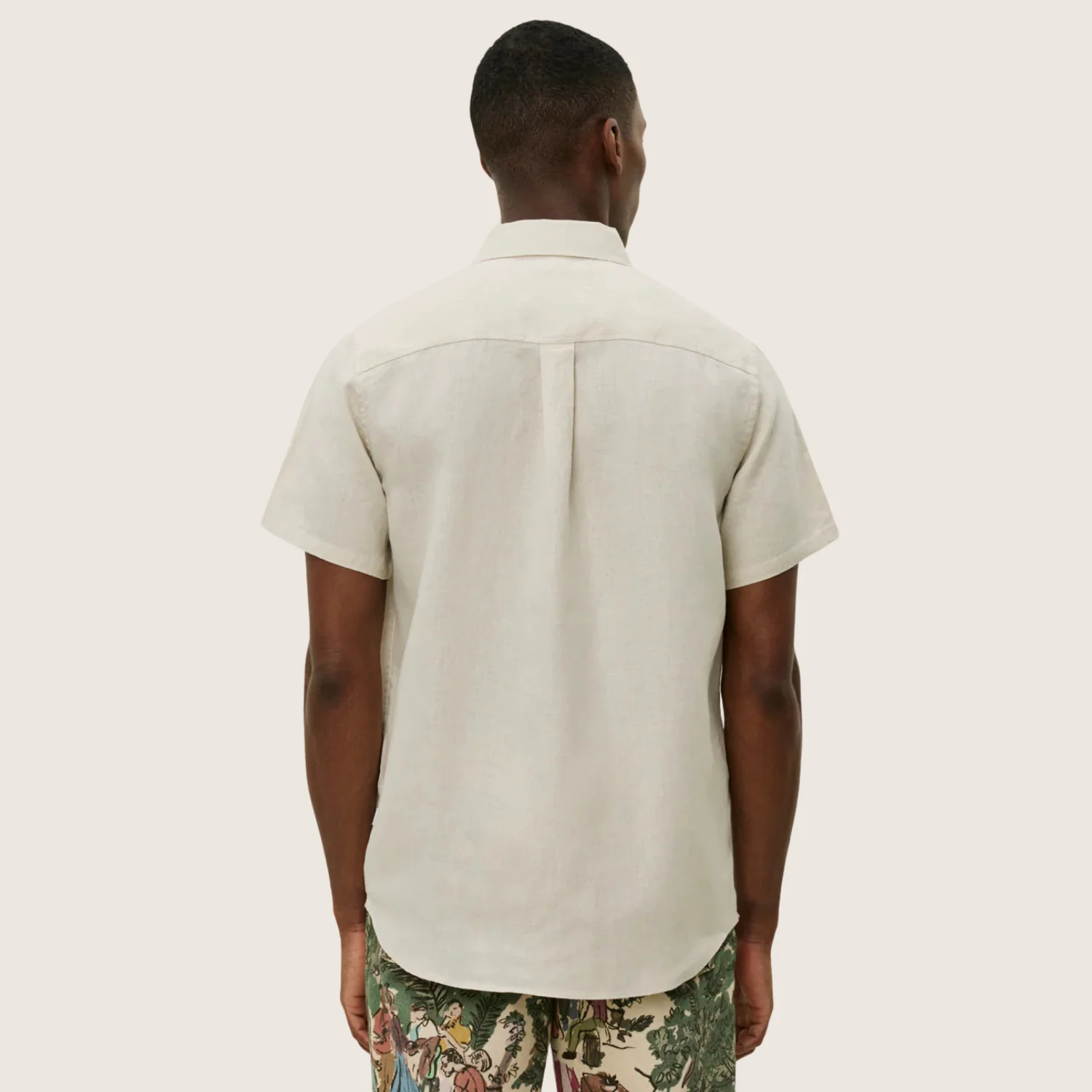 Konrad Linen SS Shirt (Ivory) - Image 2