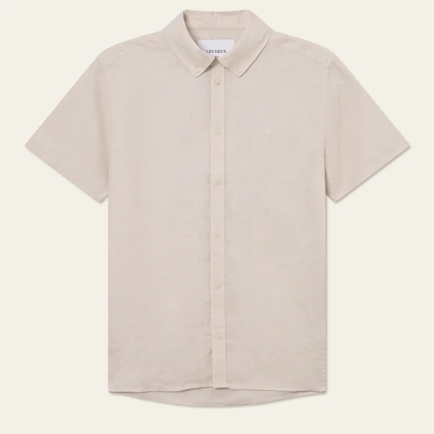 Konrad Linen SS Shirt (Ivory) - Image 3