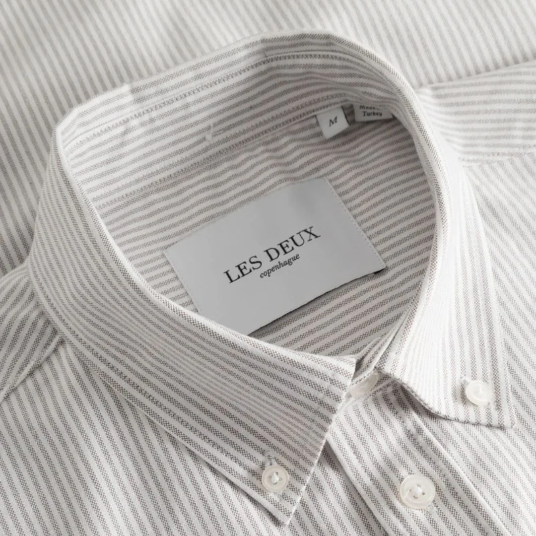 Konrad Stripe Oxford Shirt - Image 3