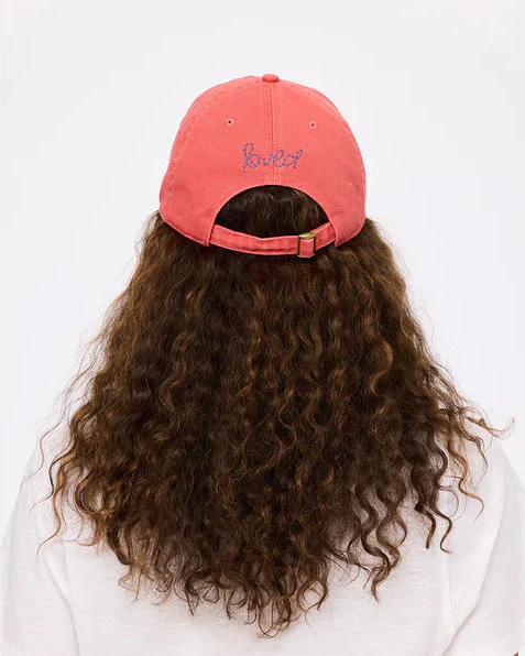 Kr Imperfect Heart Hat (Poppy Red + Denim Blue) - Image 3