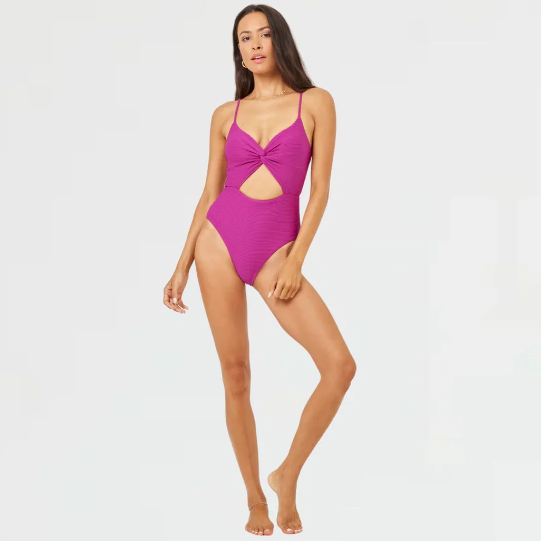Kyslee One Piece Swimsuit (Berry)