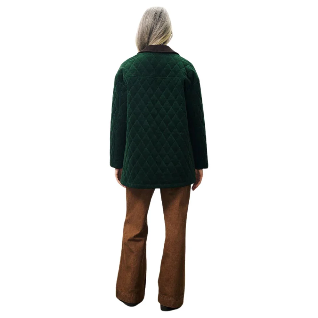 Laia Coat (Forest Green) - Image 3