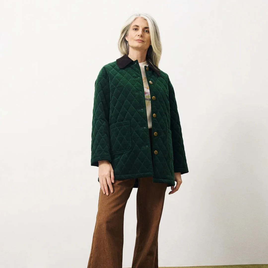 Laia Coat (Forest Green) - Image 6
