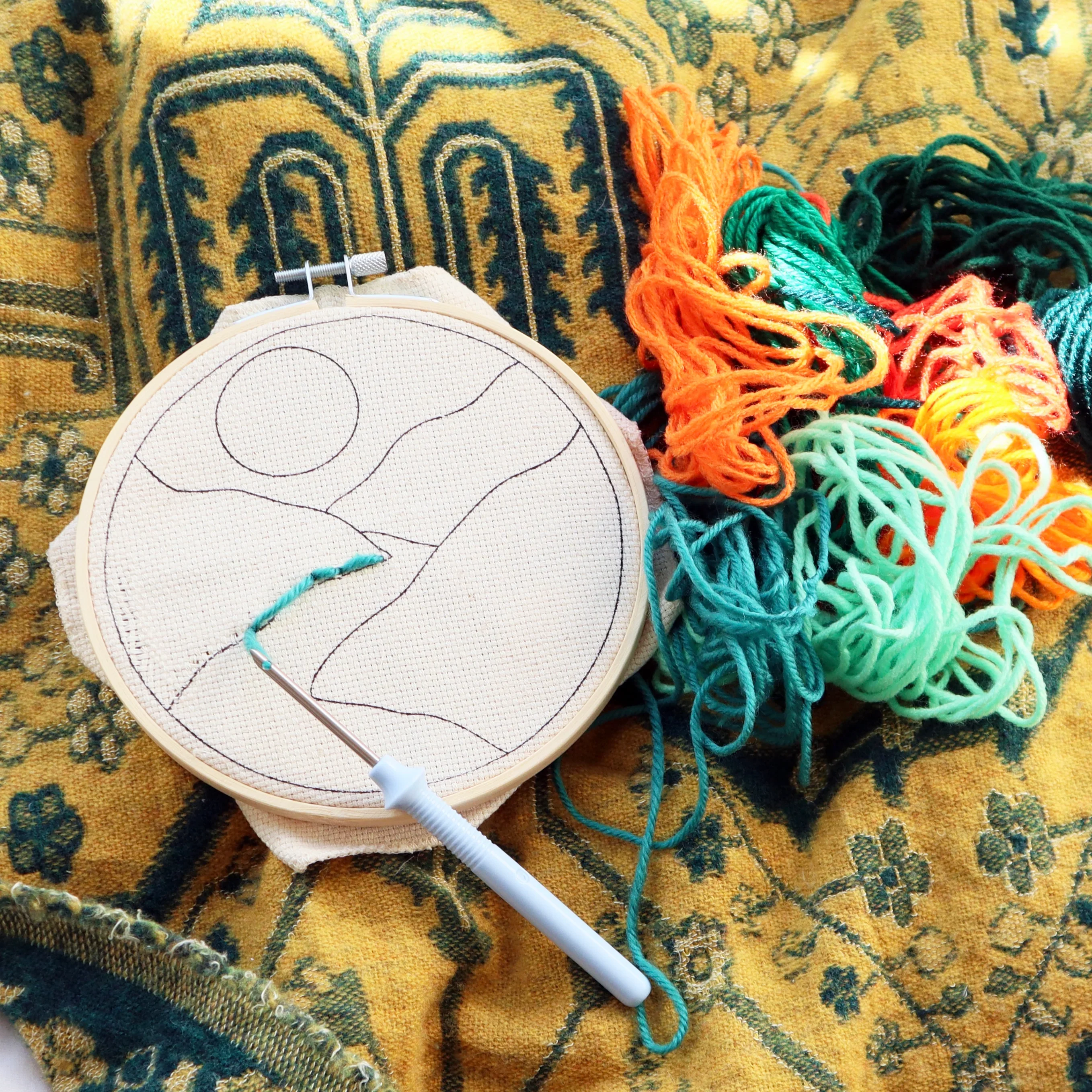 Landscape Punch Needle Kit - Image 4