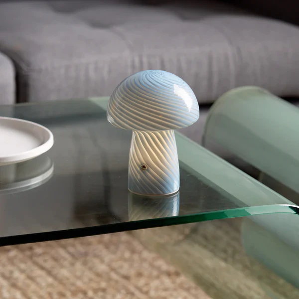 Portable Mini Glass Mushroom Lamp - Image 8