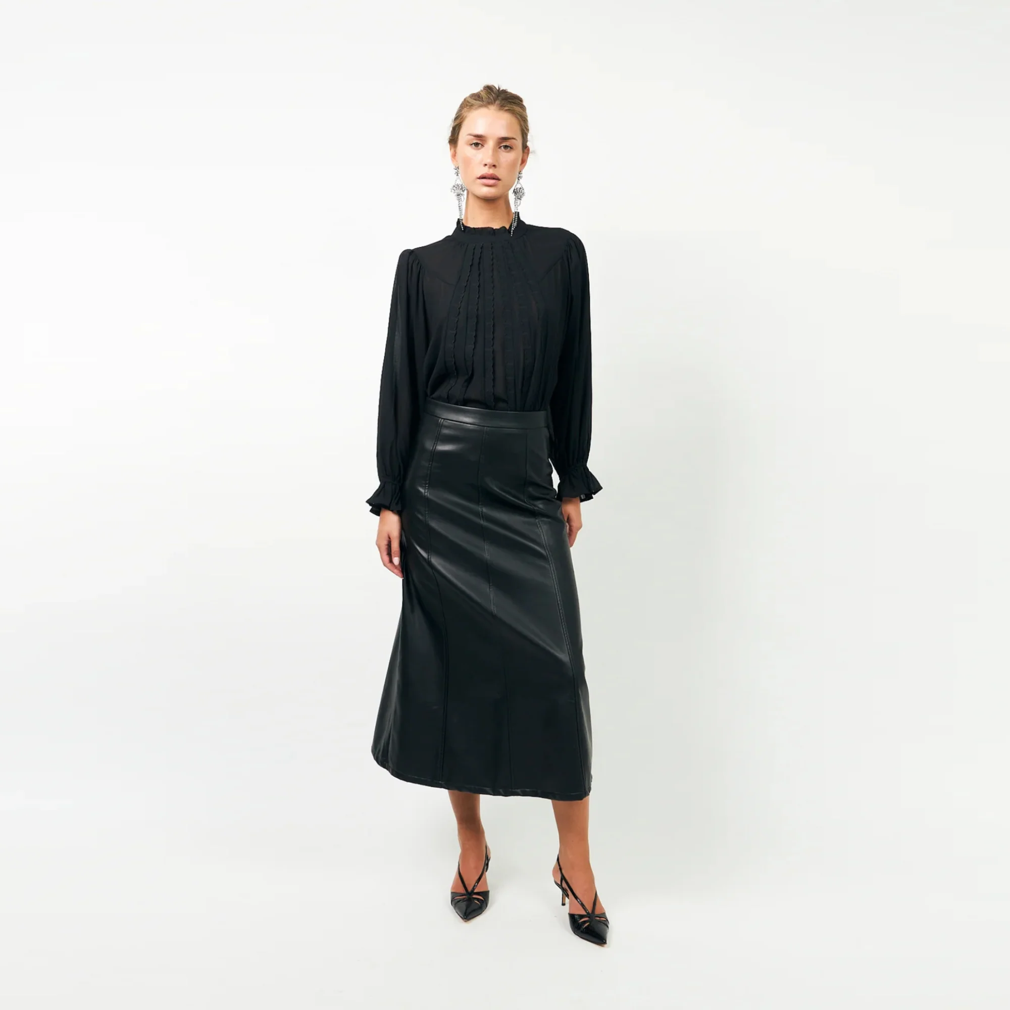 LaziseLL Maxi Skirt (Black) - Image 2