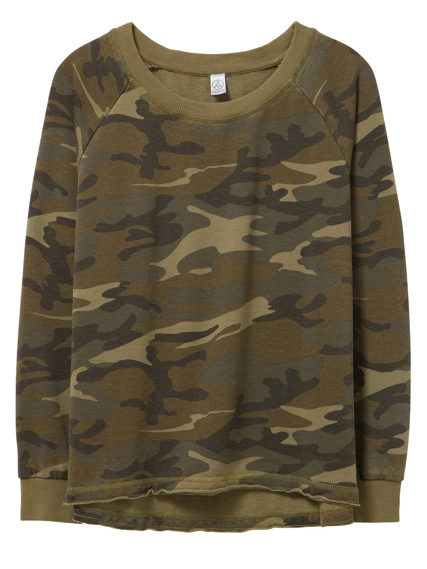 Lazy Day French Terry Pullover (Camo) - Image 5