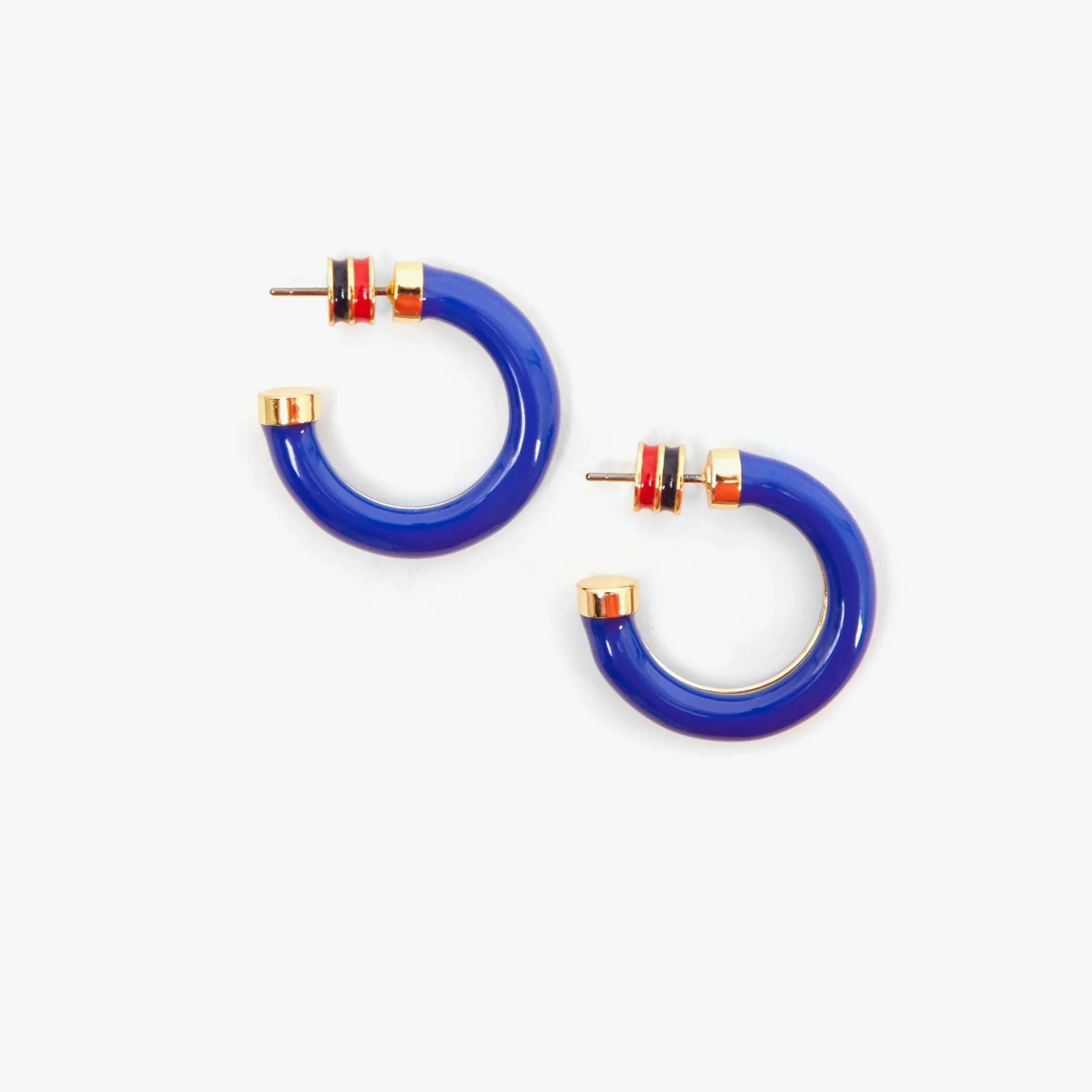 Le Tube Hoop Earrings - Image 2