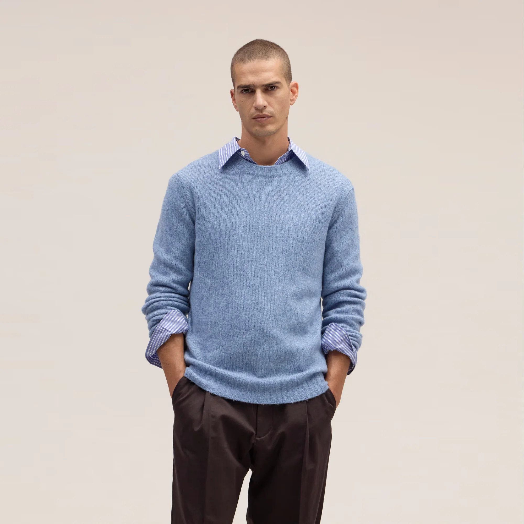 Lee 6598 Sweater (Denim Blue)