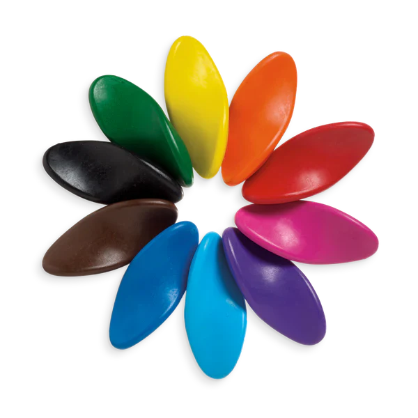 Left Right: Ergonomic Crayons (Set of 10) - Image 2