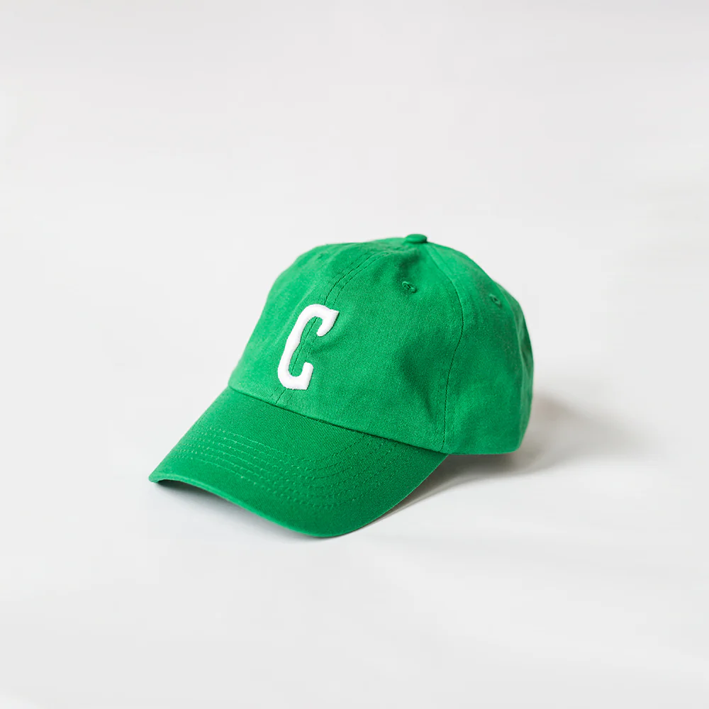 Letter C Dad Hat (Kelly Green)