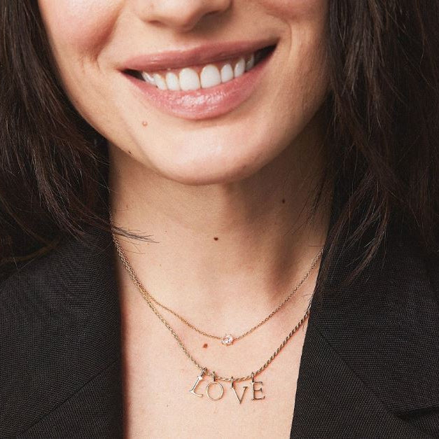 Letter Charm (10K Gold) - Image 3