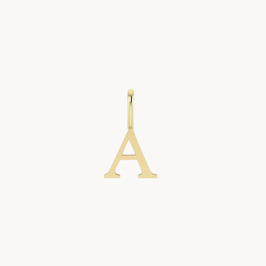 Letter Charm (10K Gold) - Image 4