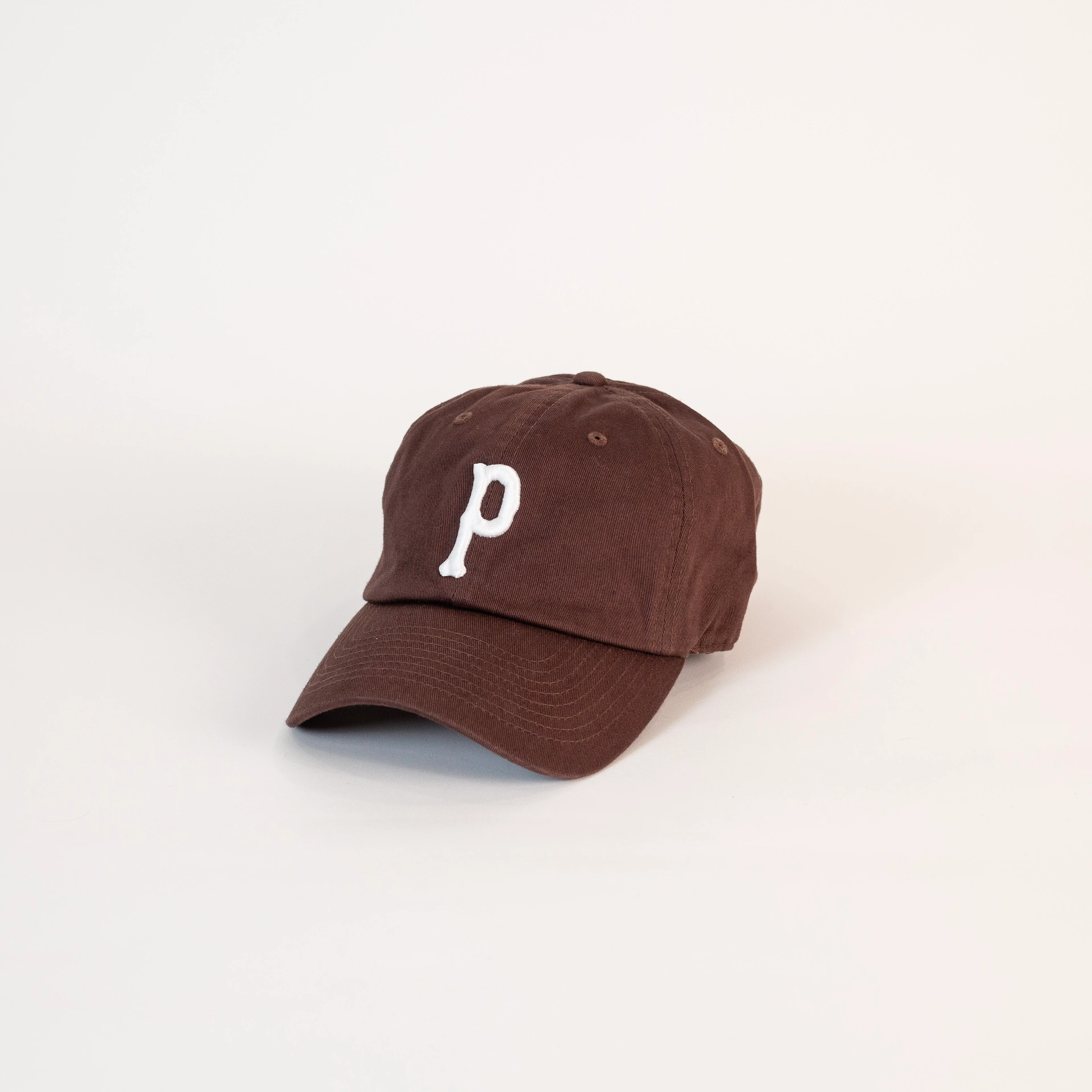 Letter Dad Hat (Brown + White Letter) - Image 9