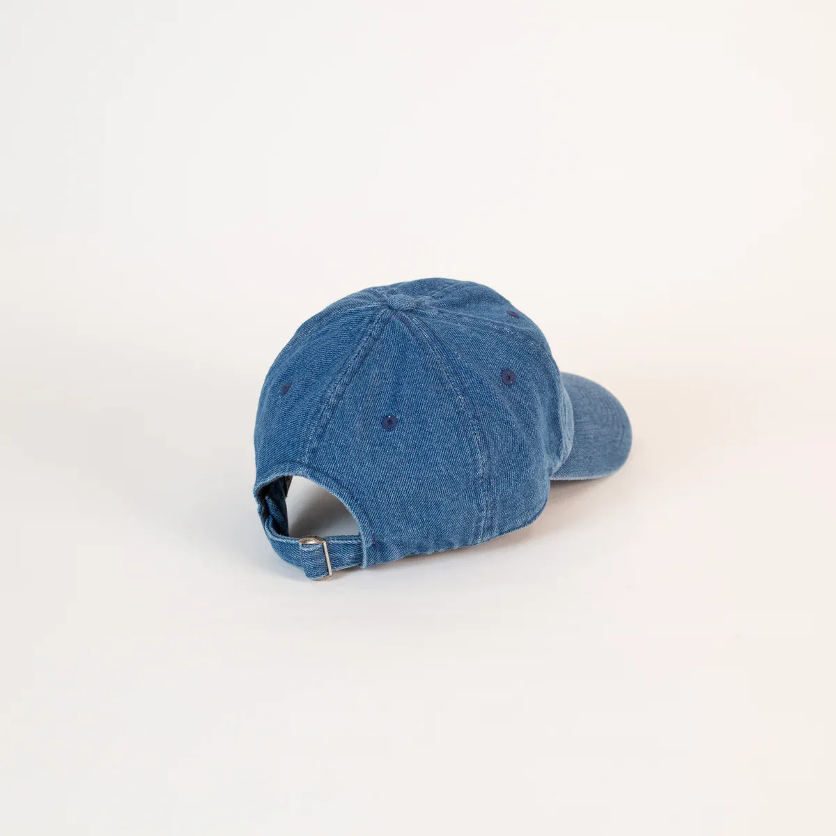Letter Dad Hat | Youth (Denim + Navy) - Image 3