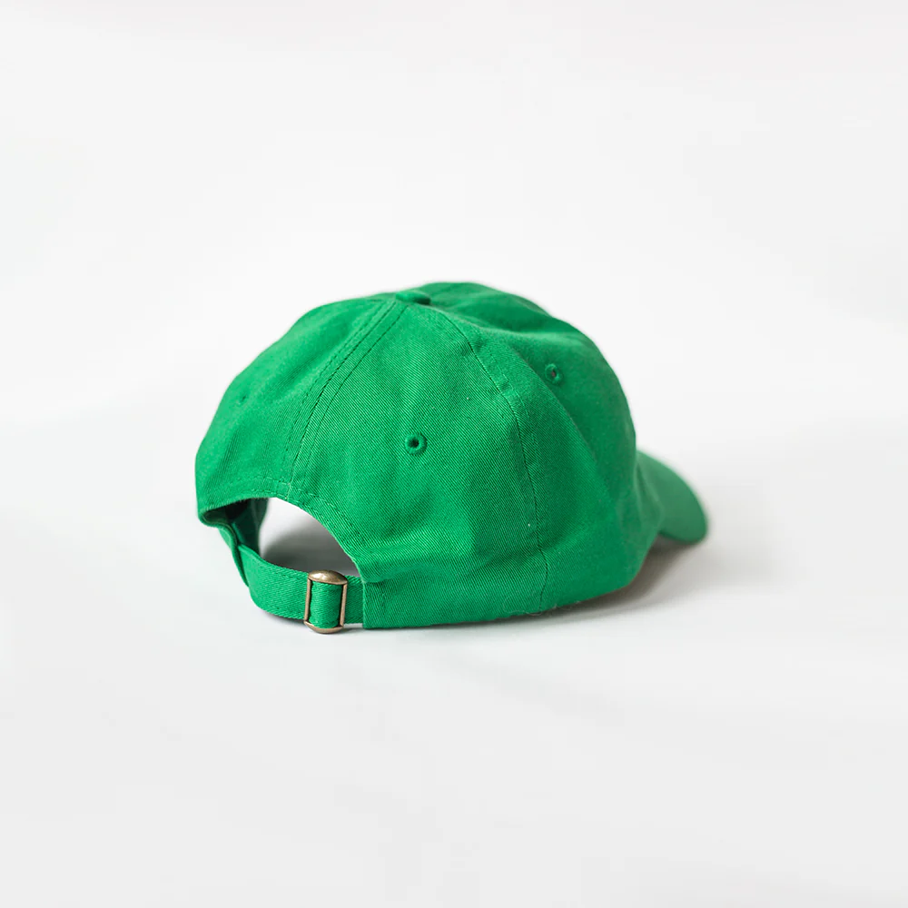 Letter F Dad Hat (Kelly Green) - Image 2