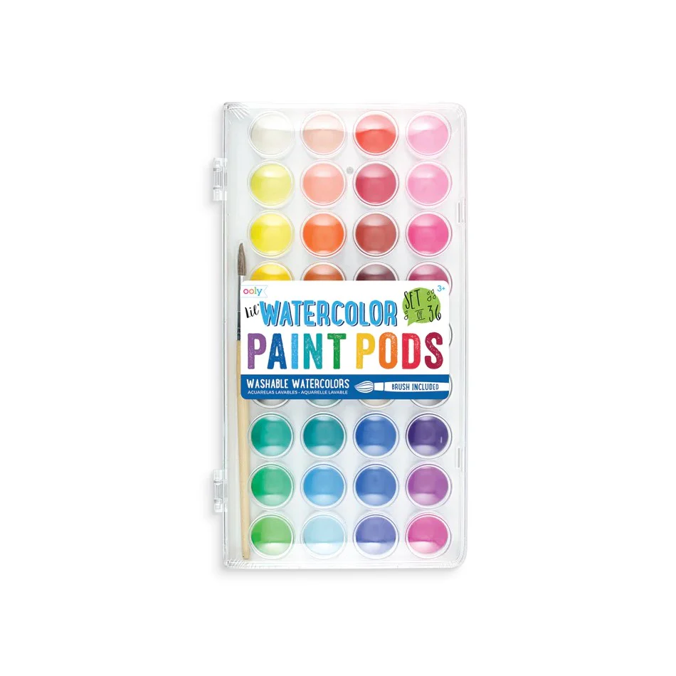 Lil Watercolor Paint Pods