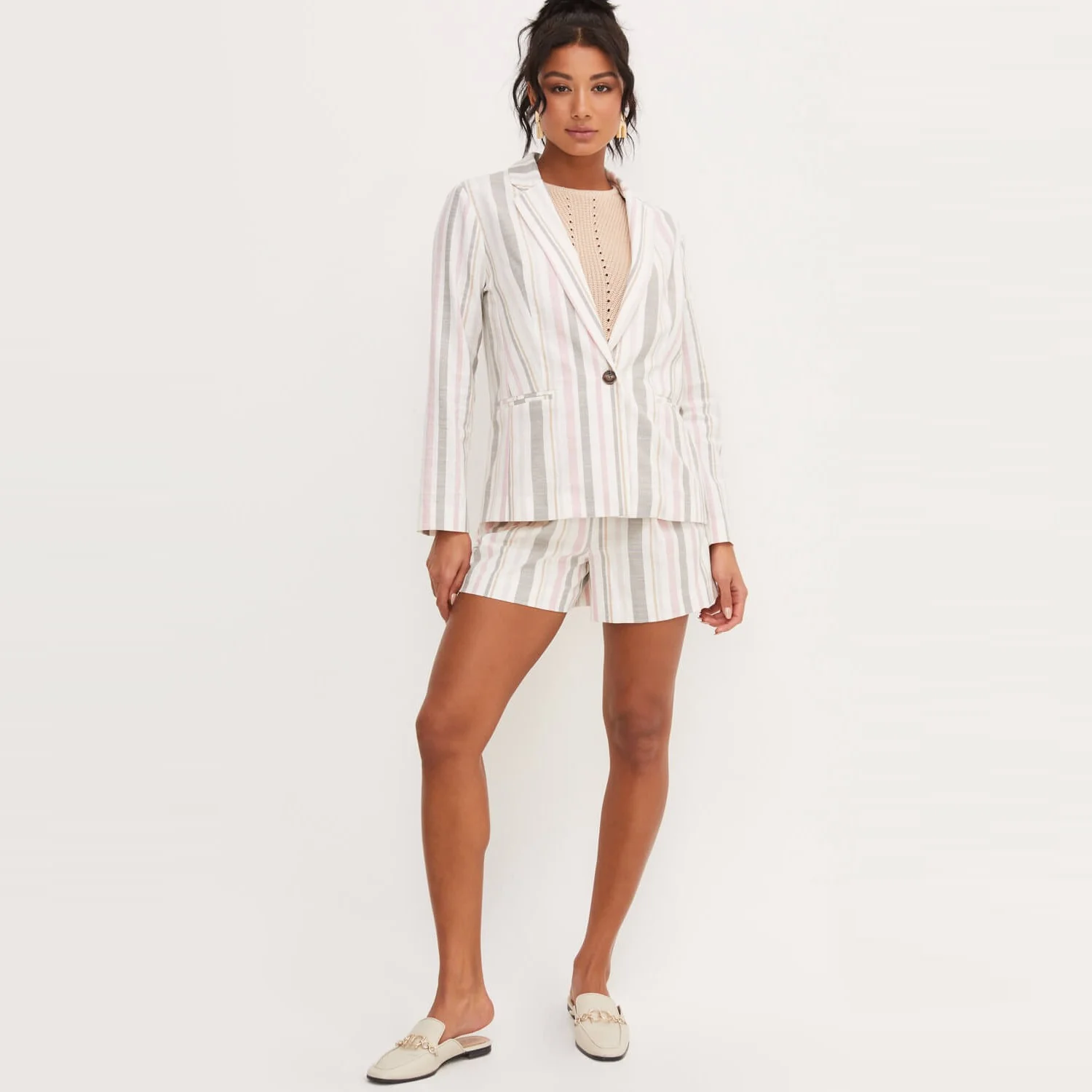 Lip Pocket Jacket (Multi Stripe) - Image 3