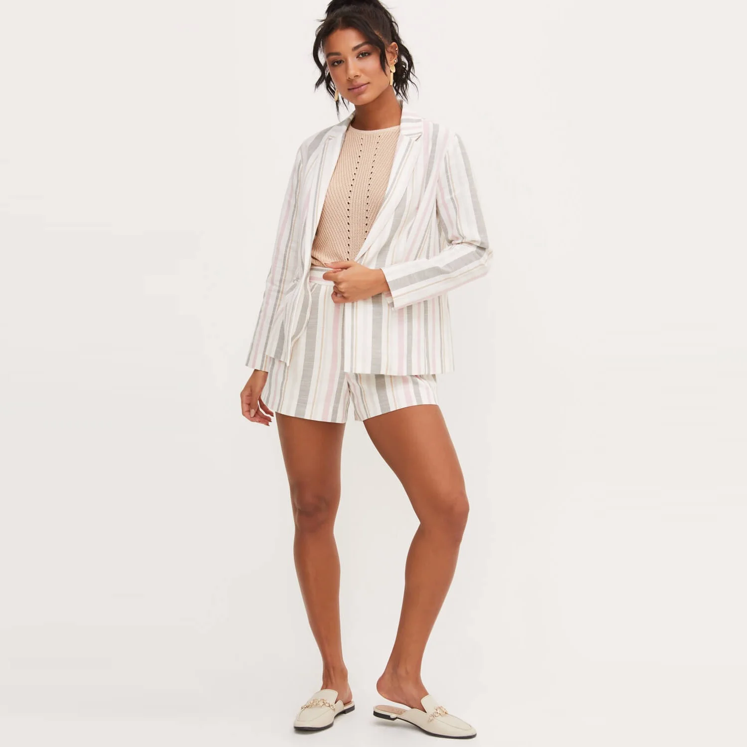 Lip Pocket Jacket (Multi Stripe) - Image 4