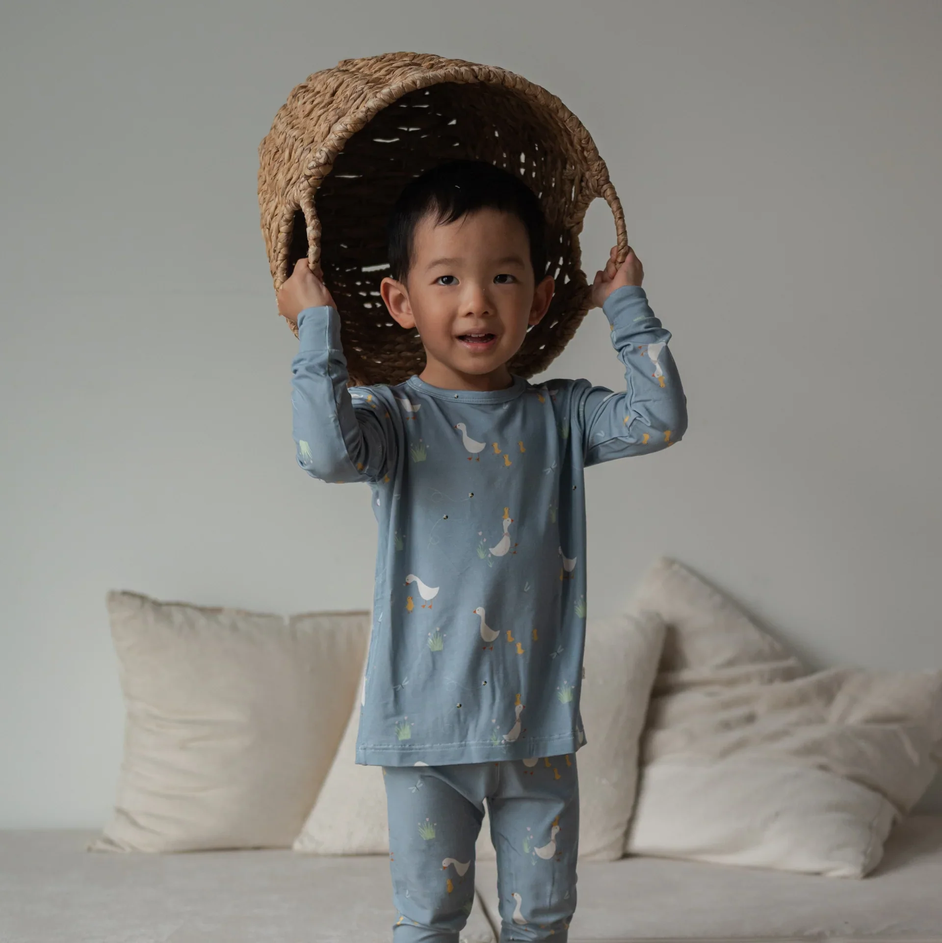 Little Hatchling Bamboo Two-Piece Pajamas - Image 3