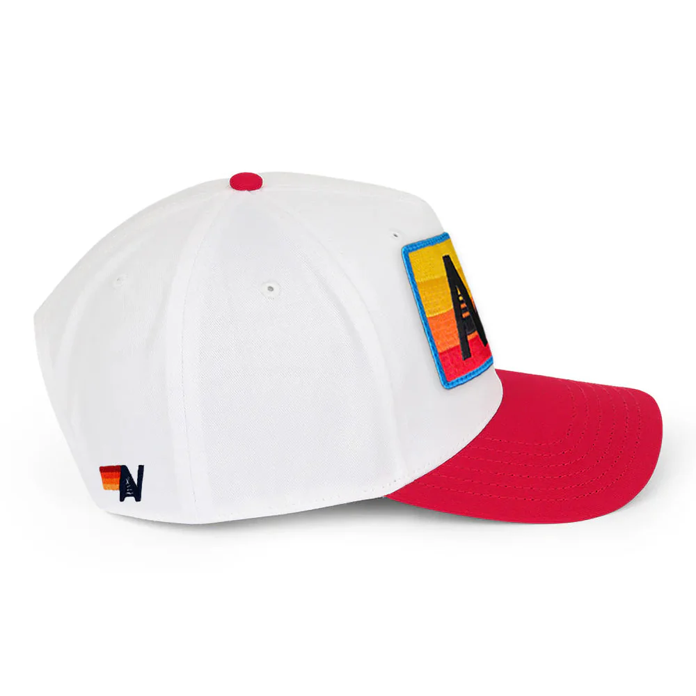 Logo Rainbow Vintage Low Rise Twill Hat - Image 3