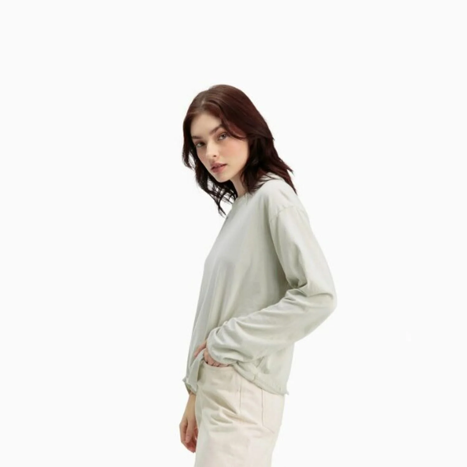Long Sleeve Standard Shirt (Sea Glass) - Image 3