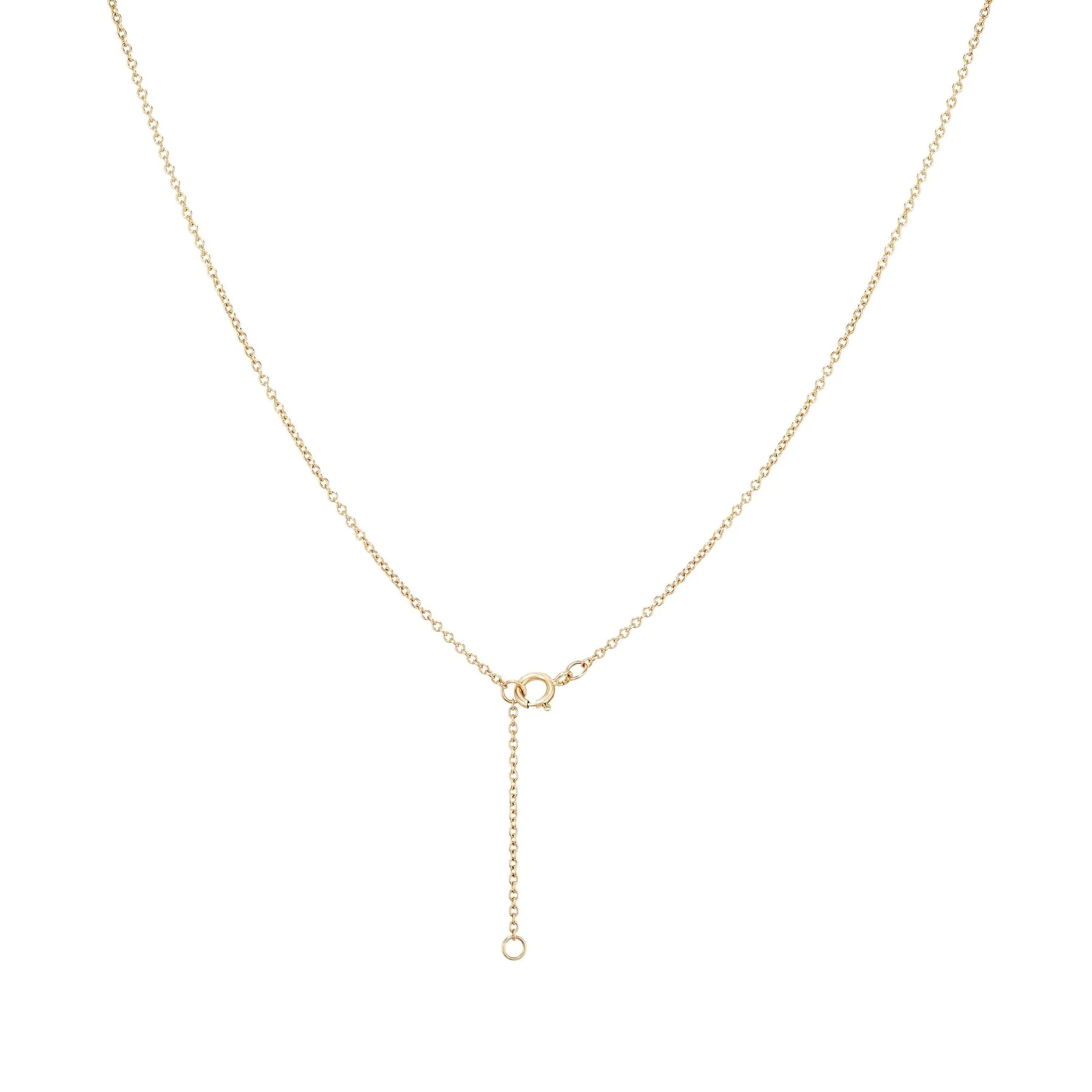 Lovely Sway Heart Necklace (14K Gold) - Image 3