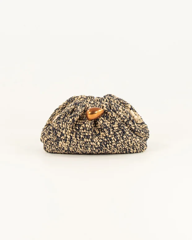 Luna Clutch Bag (Sandblack) - Image 2