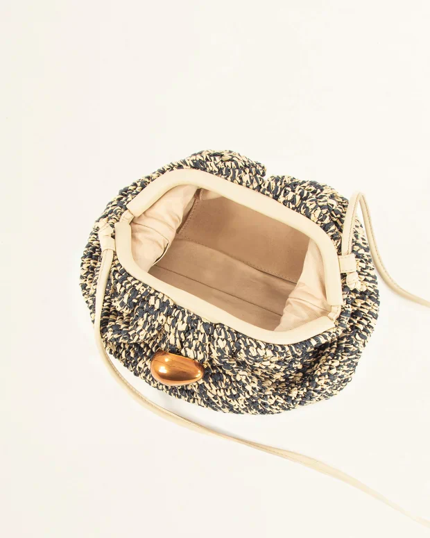 Luna Clutch Bag (Sandblack) - Image 8