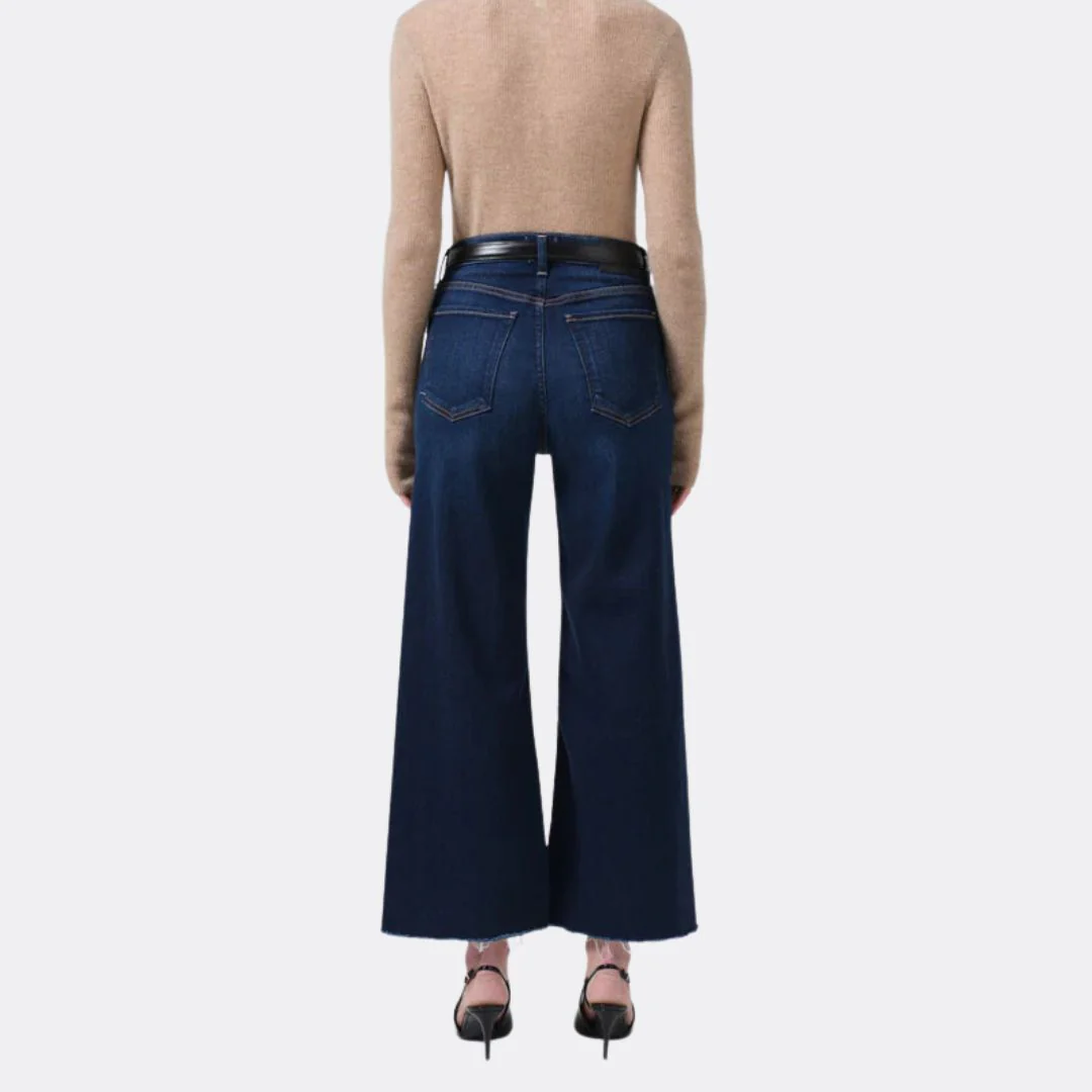 Lyra Wide Leg Crop (Lotus) - Image 2