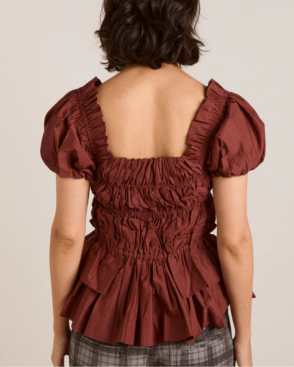 Lyza Blouse (Brick) - Image 3