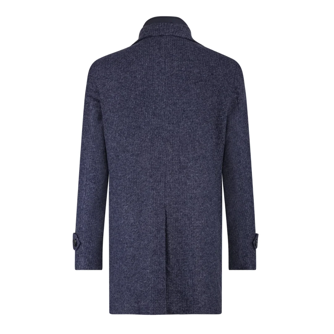 M33 Single Breasted Jacket With Inlay (Navy) - Image 2