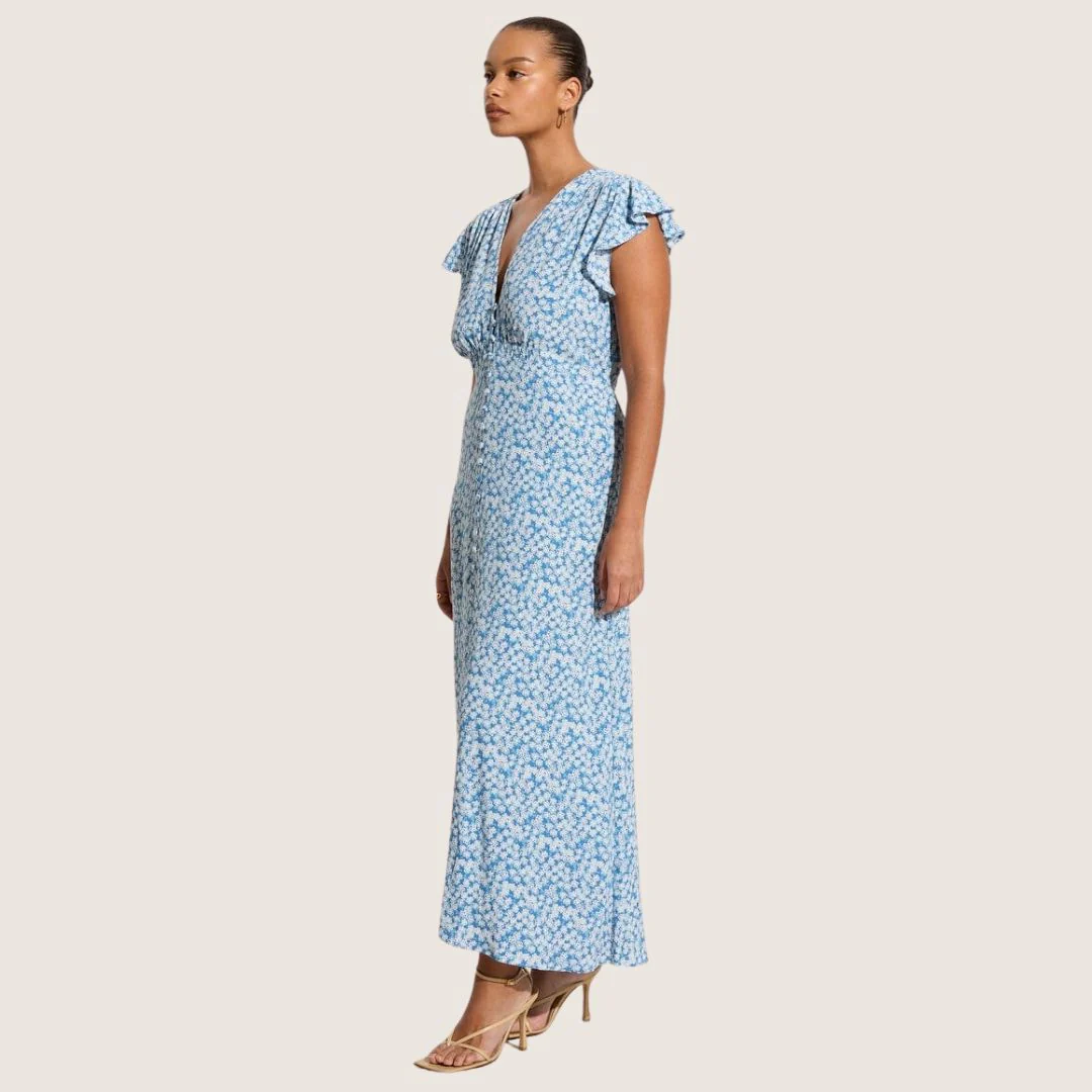 Magdelena Midi Dress (Elka Floral Print) - Image 2