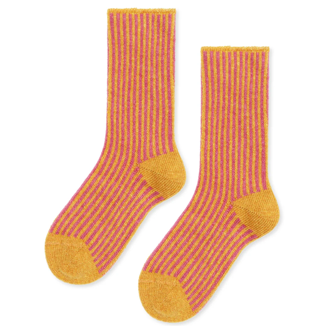 Magnolia Cashmere Crew Socks - Image 2