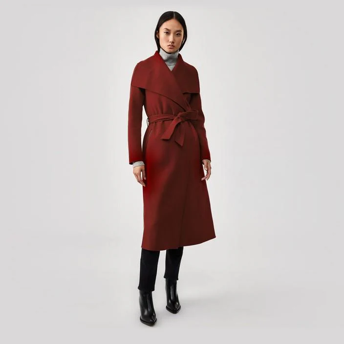 Mai Wool Coat (Brick) - Image 2