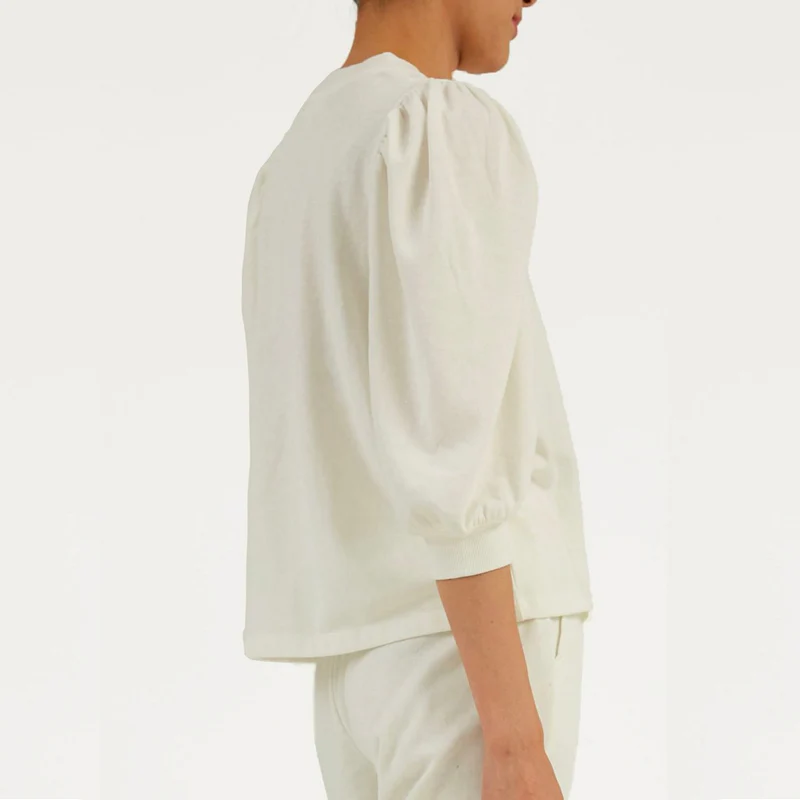 Mariposa Flounce Pullover (Gardenia) - Image 3