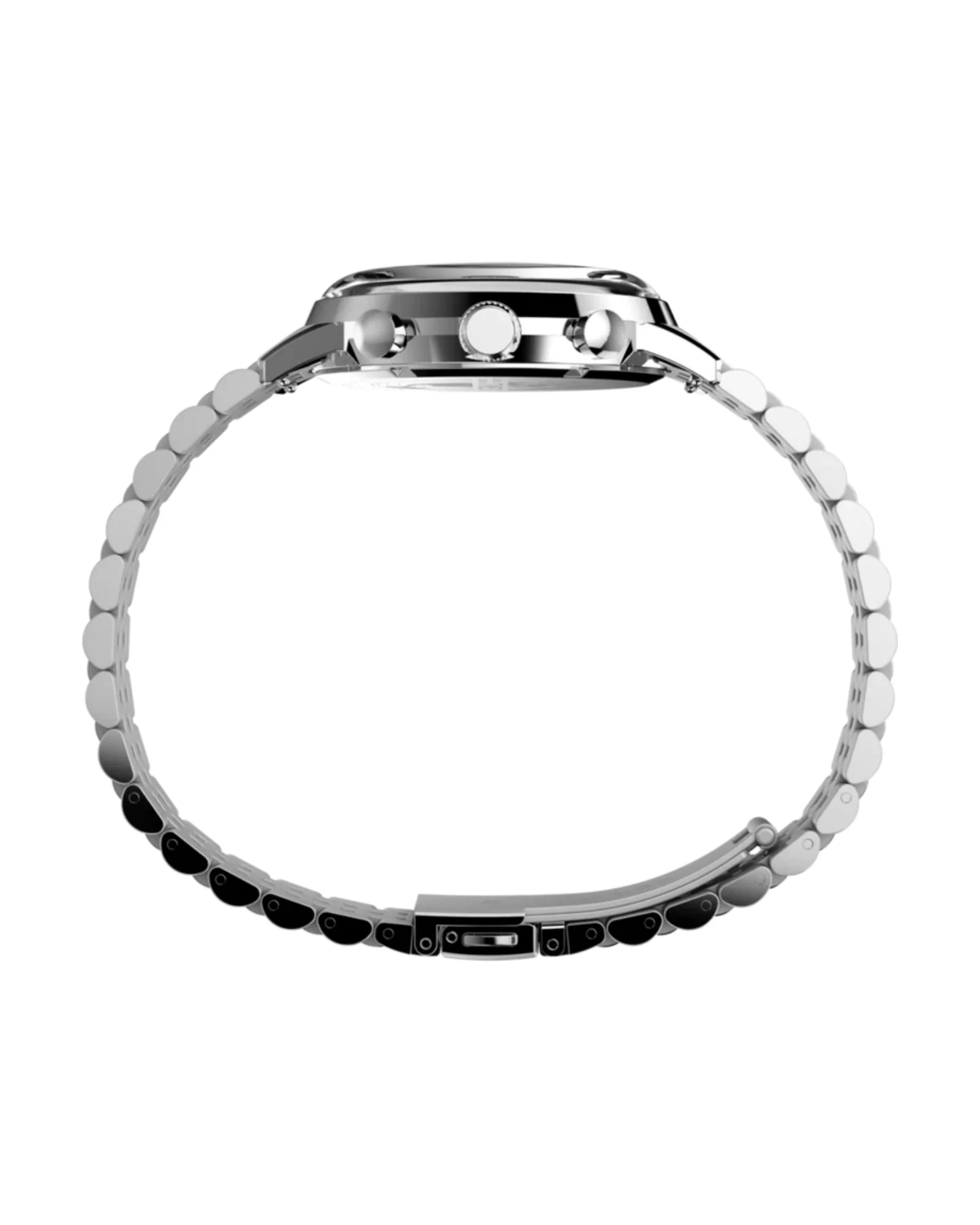 Marlin Chronograph 40mm Stainless Steel Watch (Silver-Tone) - Image 2