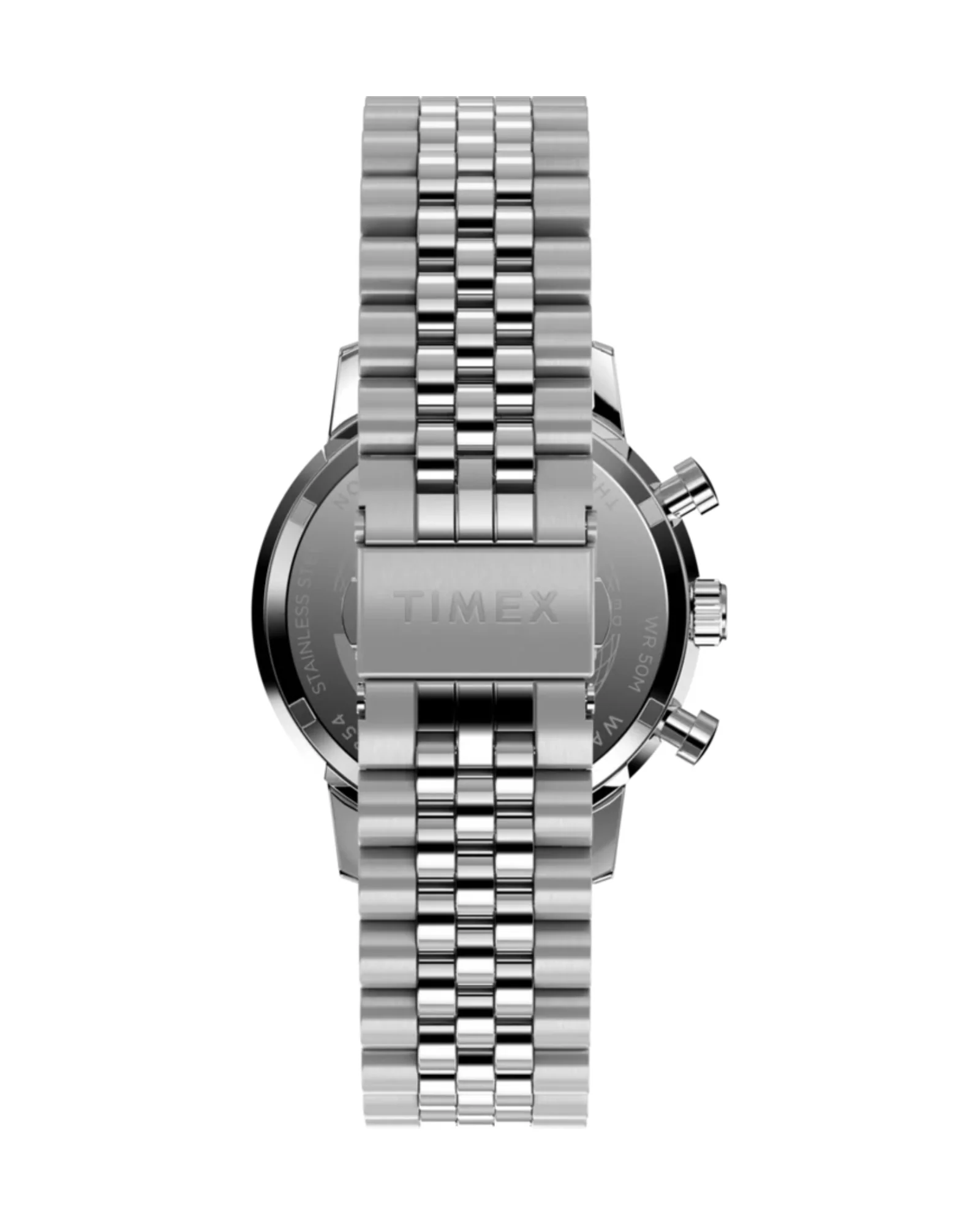 Marlin Chronograph 40mm Stainless Steel Watch (Silver-Tone) - Image 3