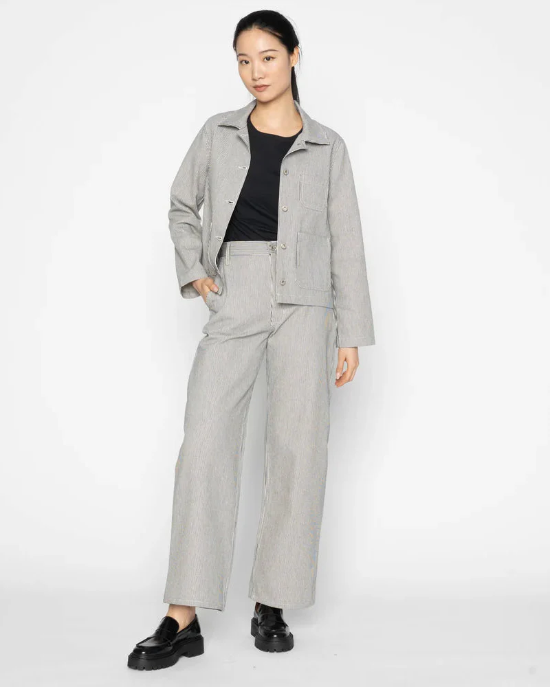 Maudie Organic Hickory Pant (Indigo)
