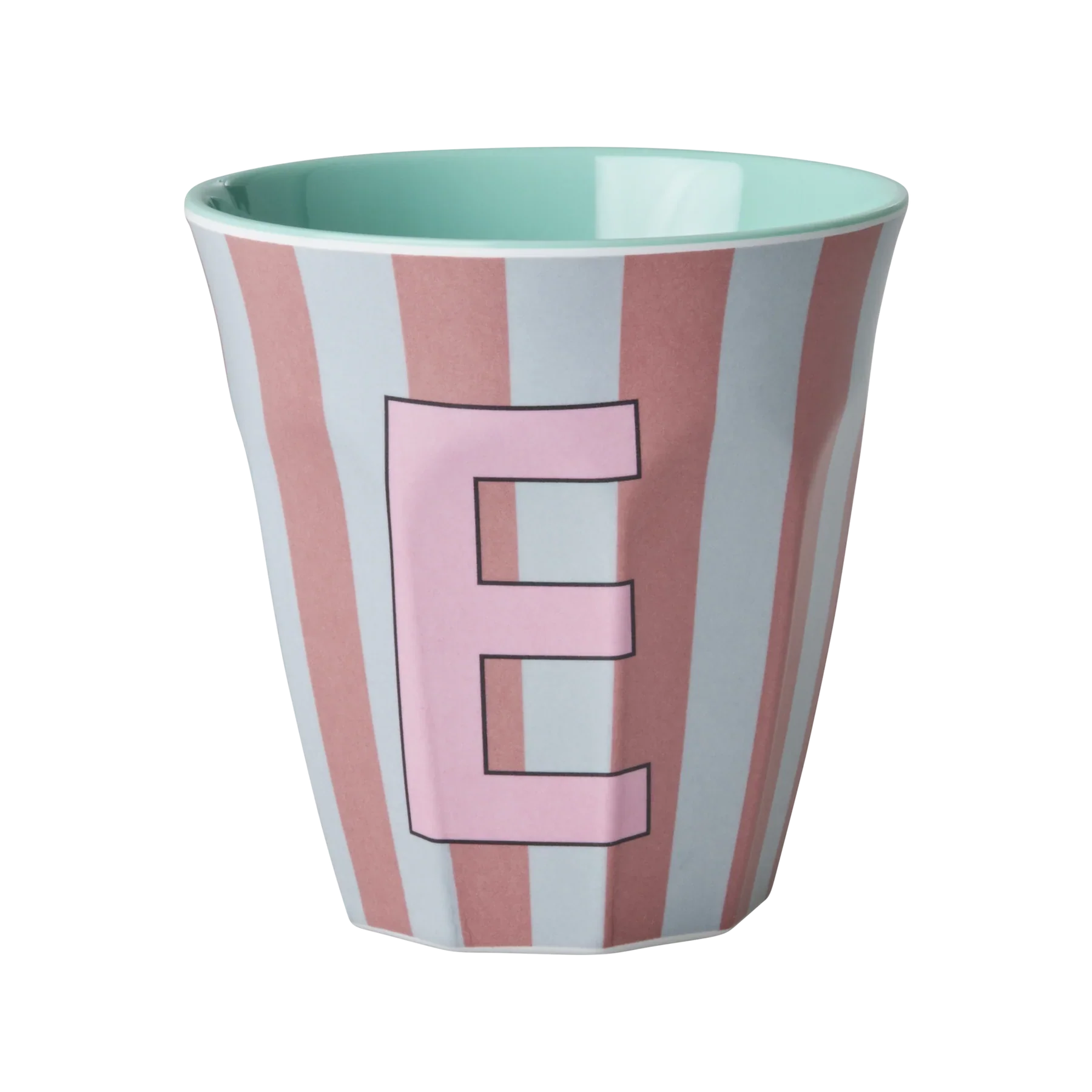 Melamine Striped Letter Cup - Image 8