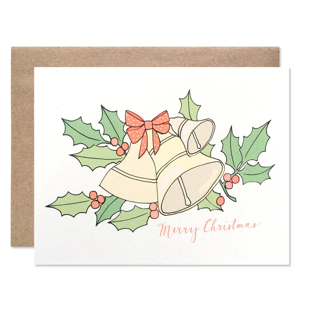 Merry Christmas Bells Card