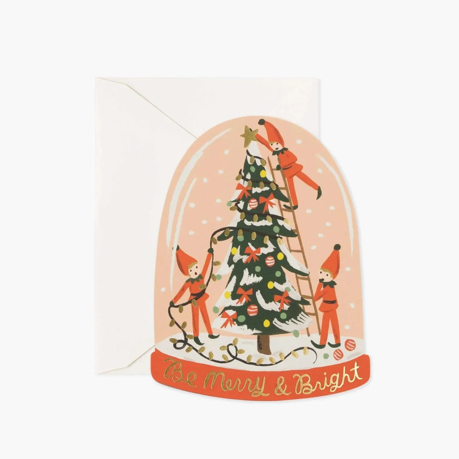 Merry Elves Card (Boxed Set of 8)