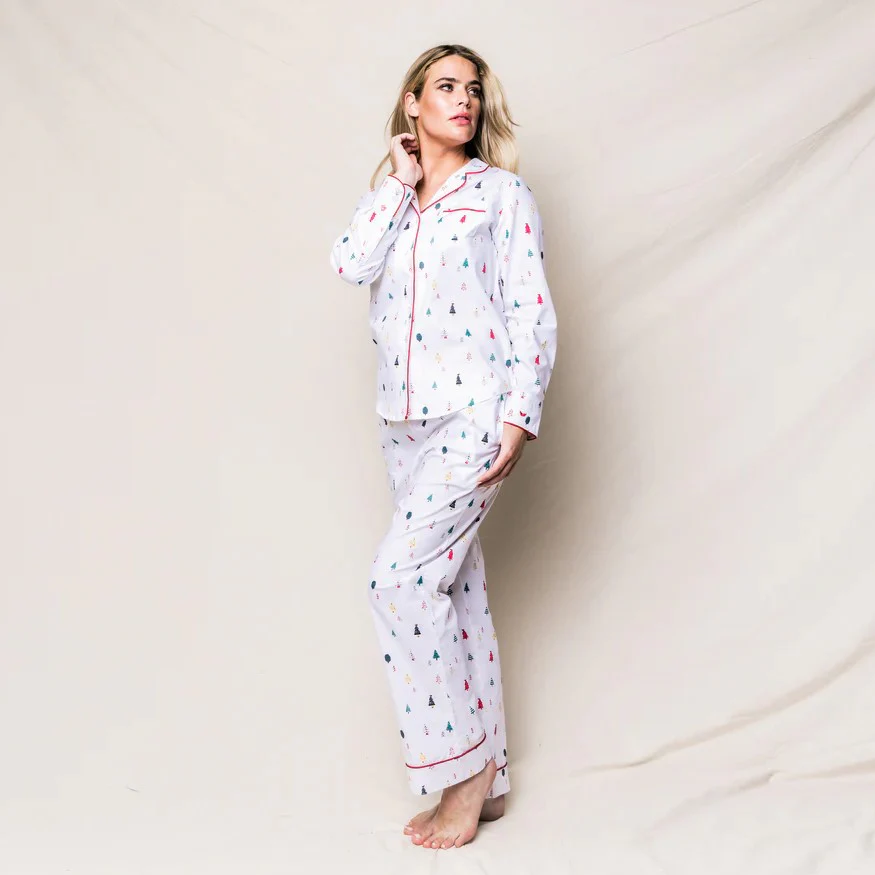 Women's Merry Trees Pajama Set - Image 2