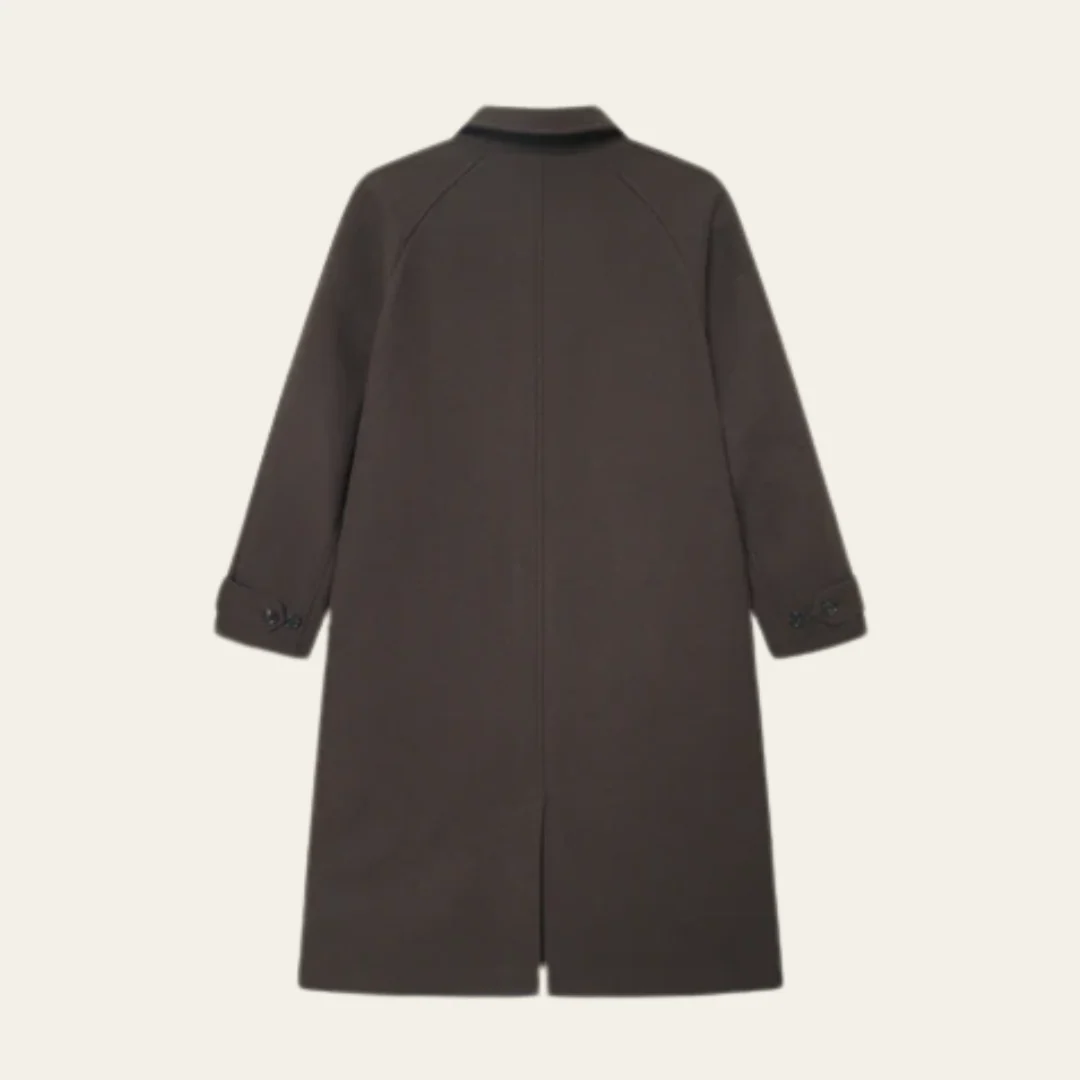 Michael Solid Wool Coat (Delicioso) - Image 6