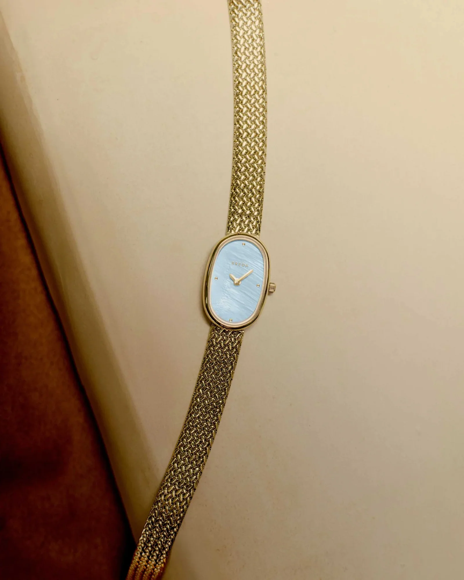 Mini Jane Tethered Watch (Gold + Sky) - Image 5
