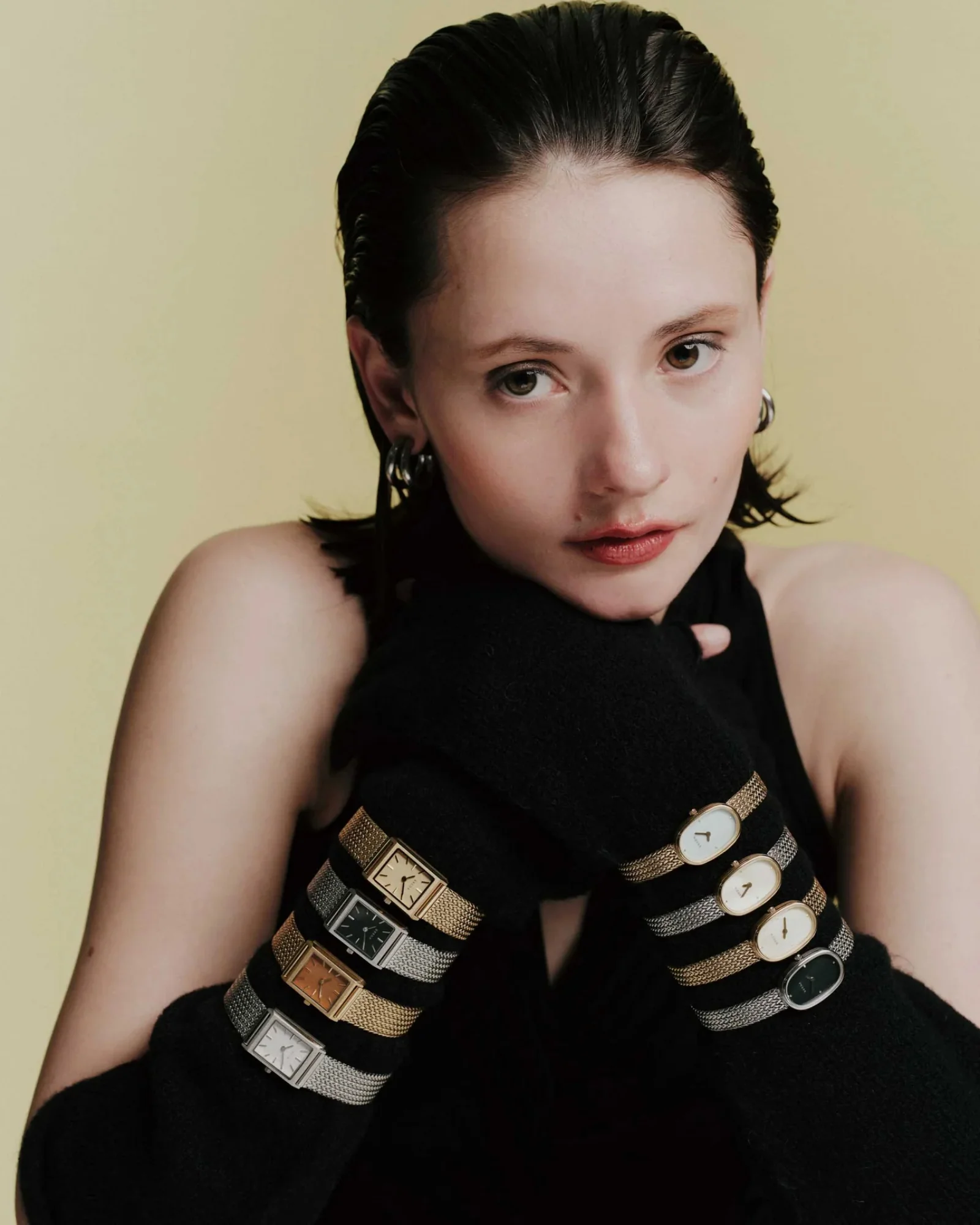 Mini Jane Tethered Watch (Gold + Sky) - Image 7